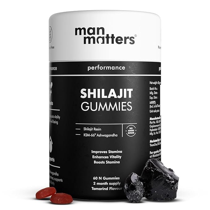 Man Matters Pure Himalayan Shilajit Gummies